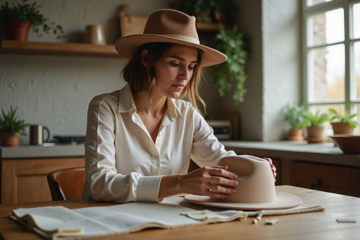 Ajuster un chapeau trop grand : méthodes et astuces simples