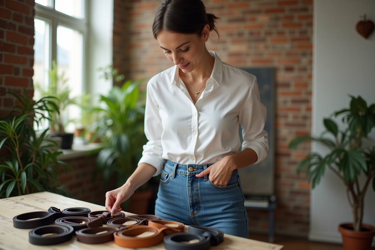 Choisir la bonne couleur de ceinture pour un jean : conseils et astuces