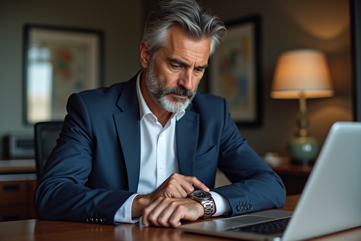 Port de montre au poignet gauche : les raisons et les personnes concernées