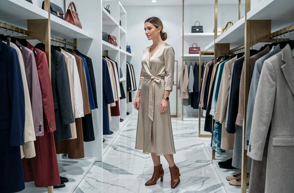 Boutique multimarques haut de gamme Natacha à Biarritz avec sélection de mode féminine de luxe
