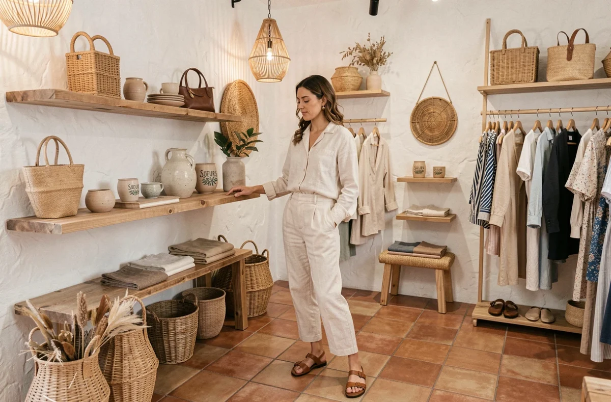 Concept store Sœurs à Saint-Jean-de-Luz alliant mode féminine et art de vivre dans un décor basque raffiné